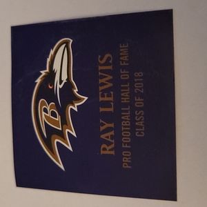 Ray Lewis Class of 2018 NFL HOF Coin
